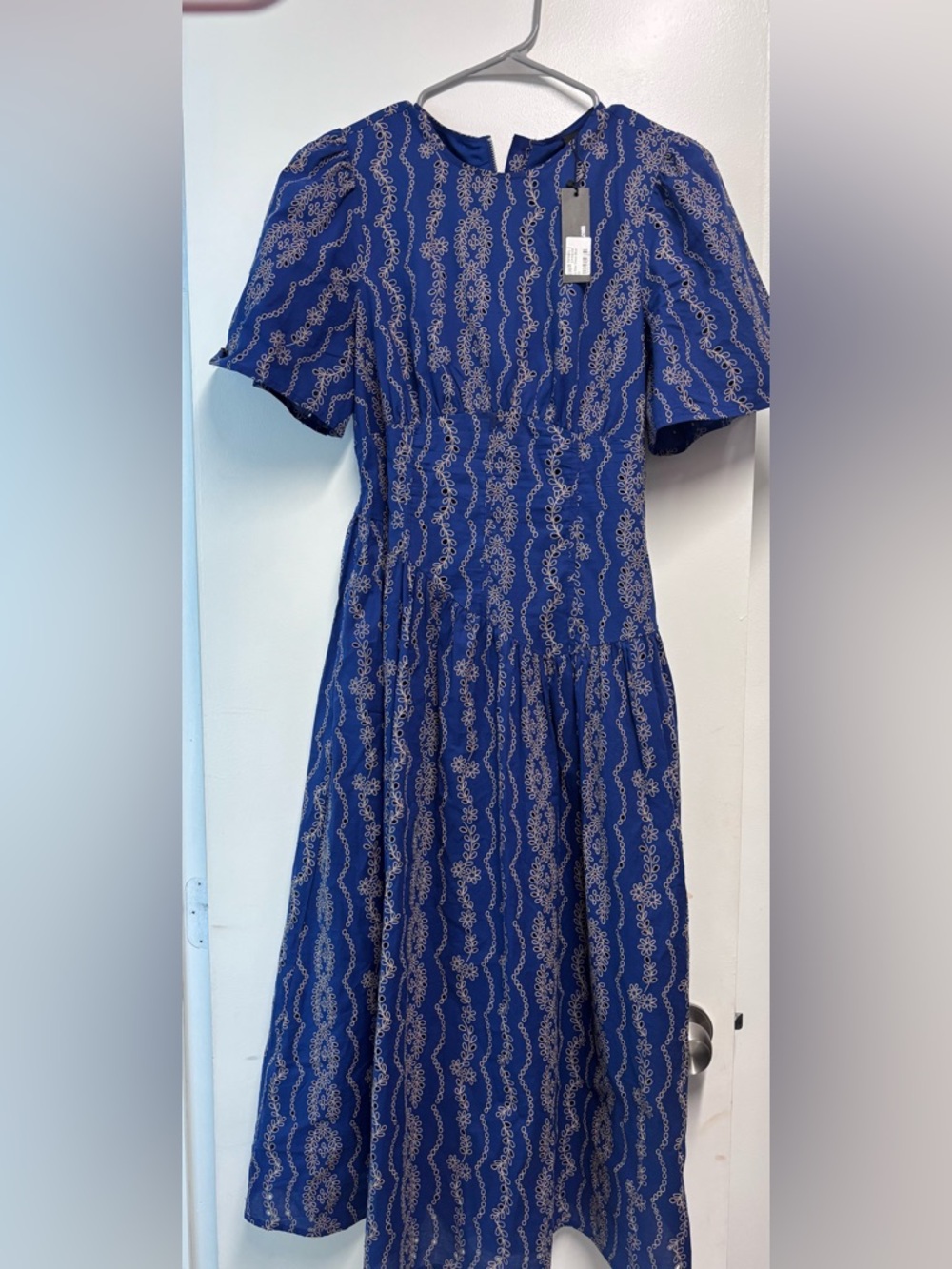 Kimchi Blue Navy Blue Floral-Patterned Girls Dress